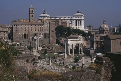 Vista general del Foro de Roman